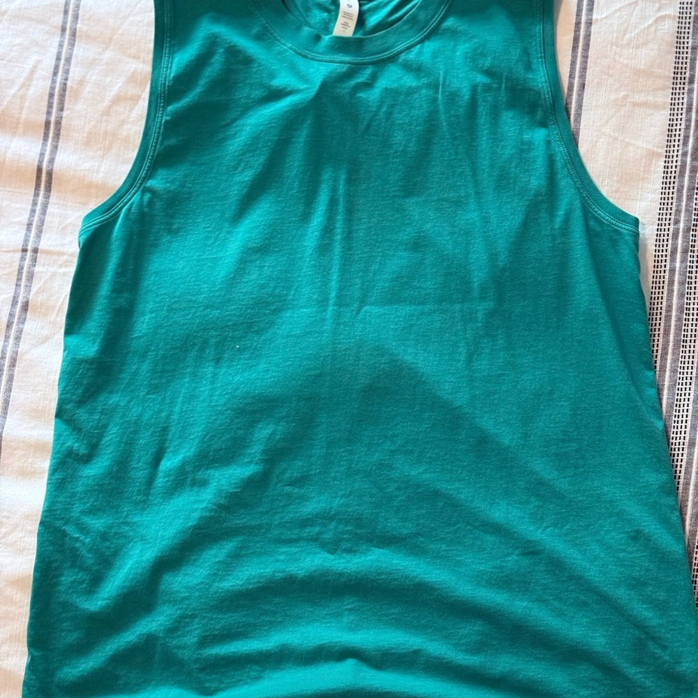 Lululemon Athletica Turquoise Tank Top